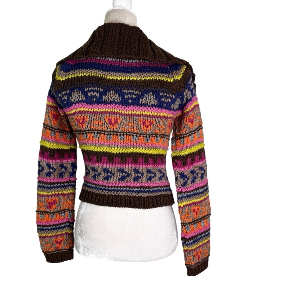 NWT Chelsea & Violet Chunky Boho Cardigan Sweater Size XS - Picture 4 of 13